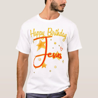 T-shirt Joyeux anniversaire Starry Jesus