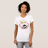 T-shirt Joyeux Appleween Jack O'lantern Thunder_Cove (Devant entier)