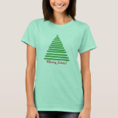 T-shirt - Joyeux arbre de Noël (Devant)