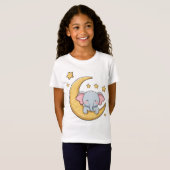 T-Shirt Joyeux bébé éléphant (Devant entier)
