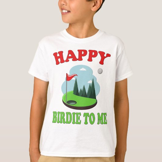 T-shirt Joyeux Birdie To Me - Funny Golf to Golfer Anniver (Devant)