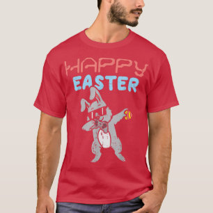T-shirt Joyeux Bunny Dab de Pâques Danse de Pâques Jeu vid