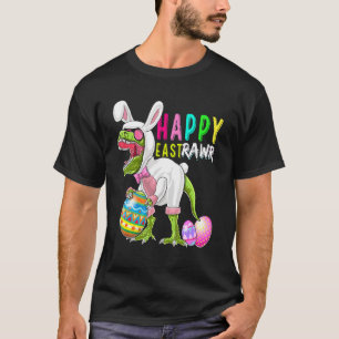 T-shirt Joyeux Bunny T Rex Dinosaur Easter 2022 Co