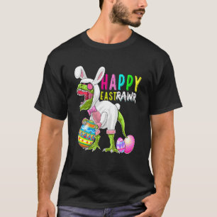 T-shirt Joyeux Bunny T Rex Dinosaur Easter 2022 Co