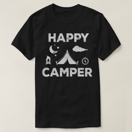 T-shirt Joyeux cadeau Camper Camper (Design devant)