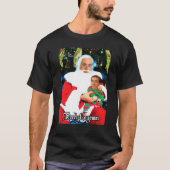 T-shirt Joyeux Cagemas Père Noël Knee Nicolas Cage Noël818 (Devant)