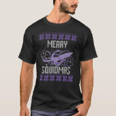 T-shirt Joyeux caleçon moche style de sueur Noël (Devant)