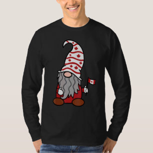 T-shirt Joyeux Canada Day Canadian Pride Gnome Drapeau 1e
