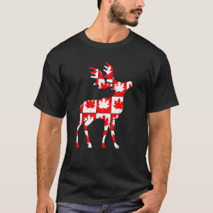 T-shirt Joyeux Canada Fête du Canada Elk Canada drôle
