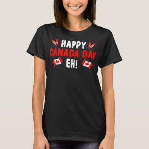 T-shirt Joyeux Canada Jour Eh Maple Leaf Canada Drapeau C