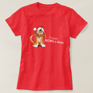 T-shirt Joyeux canard de Noël Howl-i-days chantant