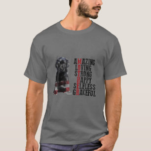 T-shirt Joyeux Carlin de la Fête des Mères Chien Maman Chi
