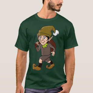 T-shirt Joyeux casquette marron nain T