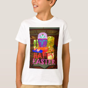 T-shirt Joyeux Centre d'Oeufs de Pâques pour le printemps