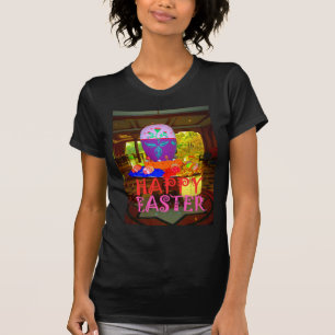 T-shirt Joyeux Centre d'Oeufs de Pâques pour le printemps
