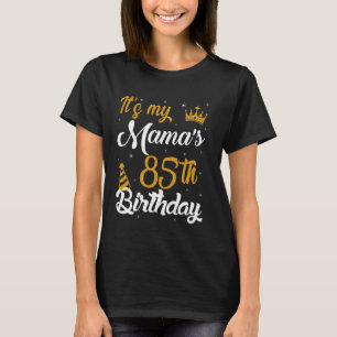 T-shirt Joyeux c'est le 85e anniversaire de ma mère 1940 8