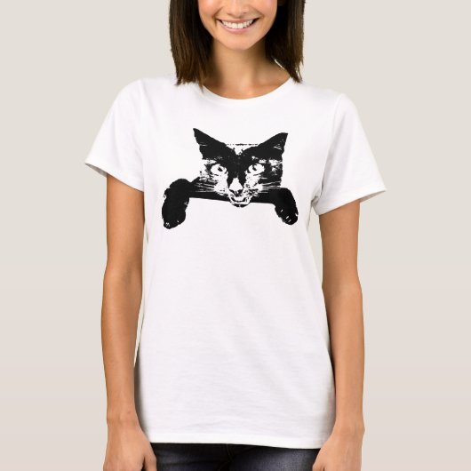 T-shirt Joyeux chat (Devant)