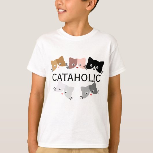 T-shirt Joyeux Chatons Curieux (Devant)