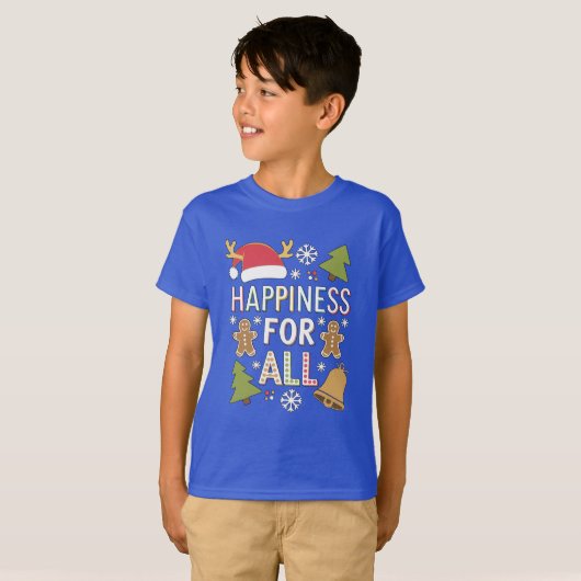 T-shirt Joyeux Cheer (Devant entier)