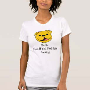T-shirt Joyeux chien de visage