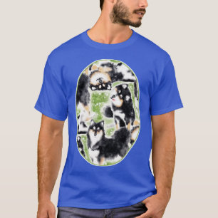 T-shirt Joyeux chien lapon finlandais