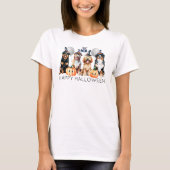 T-shirt Joyeux Chiens d'Halloween (Devant)