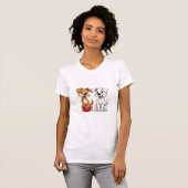 T-shirt Joyeux chiot (Devant entier)