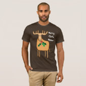 T-shirt Joyeux Chris Moose (Devant entier)