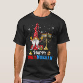 T-shirt Joyeux Chrismukkah Gnome Noël Hanoukka (Devant)