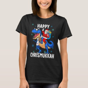 T-shirt Joyeux Chrismukkah Hanukkah Noël Chrismukkah Juif