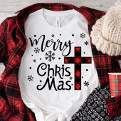 T-shirt Joyeux Christ Mas Noël chrétien