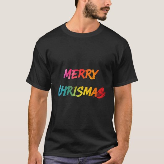 T-shirt joyeux christamas (Devant)