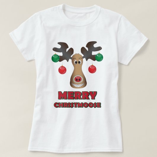 T-shirt Joyeux Christmoose ! (Design devant)