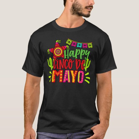 T-shirt Joyeux CINCO DE MAYO (Devant)