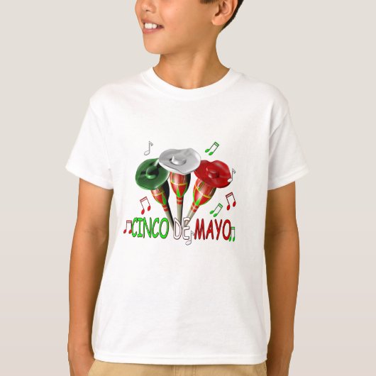 T-shirt Joyeux Cinco de Mayo (Devant)