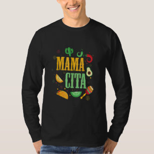 T-shirt Joyeux Cinco De Mayo Cute Femme Mamacita Mexicaine