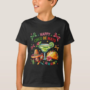 T-shirt Joyeux Cinco De Mayo Fiesta Parti Mexicain Hommes