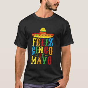T-shirt Joyeux Cinco de Mayo Joyeux 5 mai Fête mexicaine