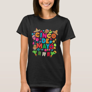T-shirt Joyeux Cinco De Mayo Parti Mexicain Lets Fête Homm