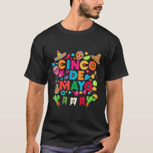 T-shirt Joyeux Cinco De Mayo Parti Mexicain Lets Fête Homm