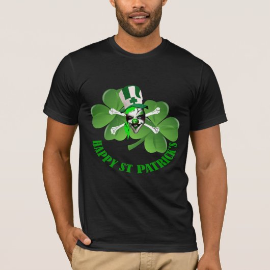 T-shirt Joyeux clown de St Patrick (Devant)