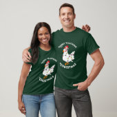 T-shirt Joyeux clucage de la veille de Noël Pyjama Drôle p (Unisexe)