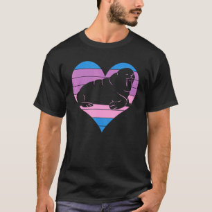 T-shirt Joyeux Coeur Cute Walrus Océan Animal