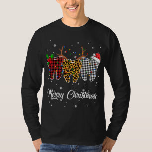 T-shirt Joyeux costume dentaire de Noël Xma Adjointe denta