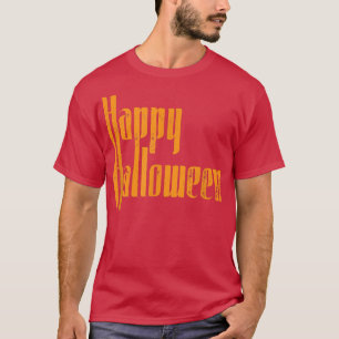 T-shirt Joyeux costume Halloween Cool en détresse Hallowee