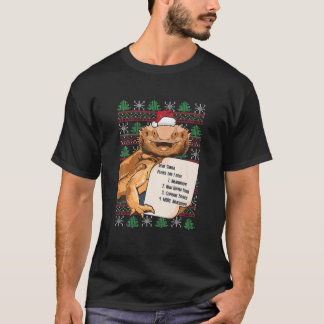 T-shirt Joyeux crickets Dragon Laid Pajam de Noël