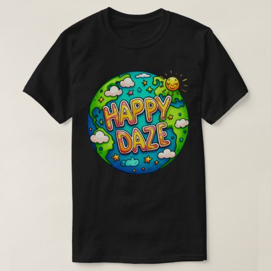 T-shirt Joyeux Daze (Design devant)