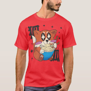 T-shirt Joyeux De Manger Ramen Japon Style Kawaii Anime Fo