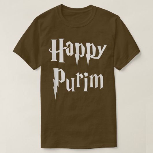 T-shirt Joyeux déguisement purim juif Halloween Reine Esth (Design devant)