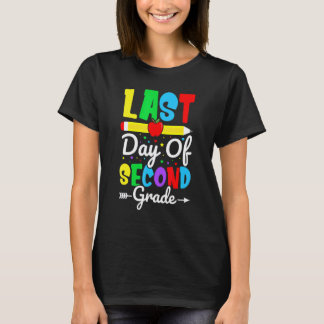 T-shirt Joyeux Dernier Jour De Deuxième Année pour l'Ensei
